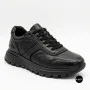 N-SHOES Fabio 216244 FM-1-5913-1 6365 BLACK з натуральної шкіри: чорні кросівки на кожен день