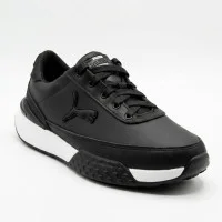 Чоловічі шкіряні кросівки N-SHOES Minardi black 6405 демі класичний стиль та щоденний комфорт