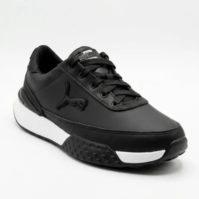 Чоловічі шкіряні кросівки N-SHOES Minardi black 6405 демі класичний стиль та щоденний комфорт