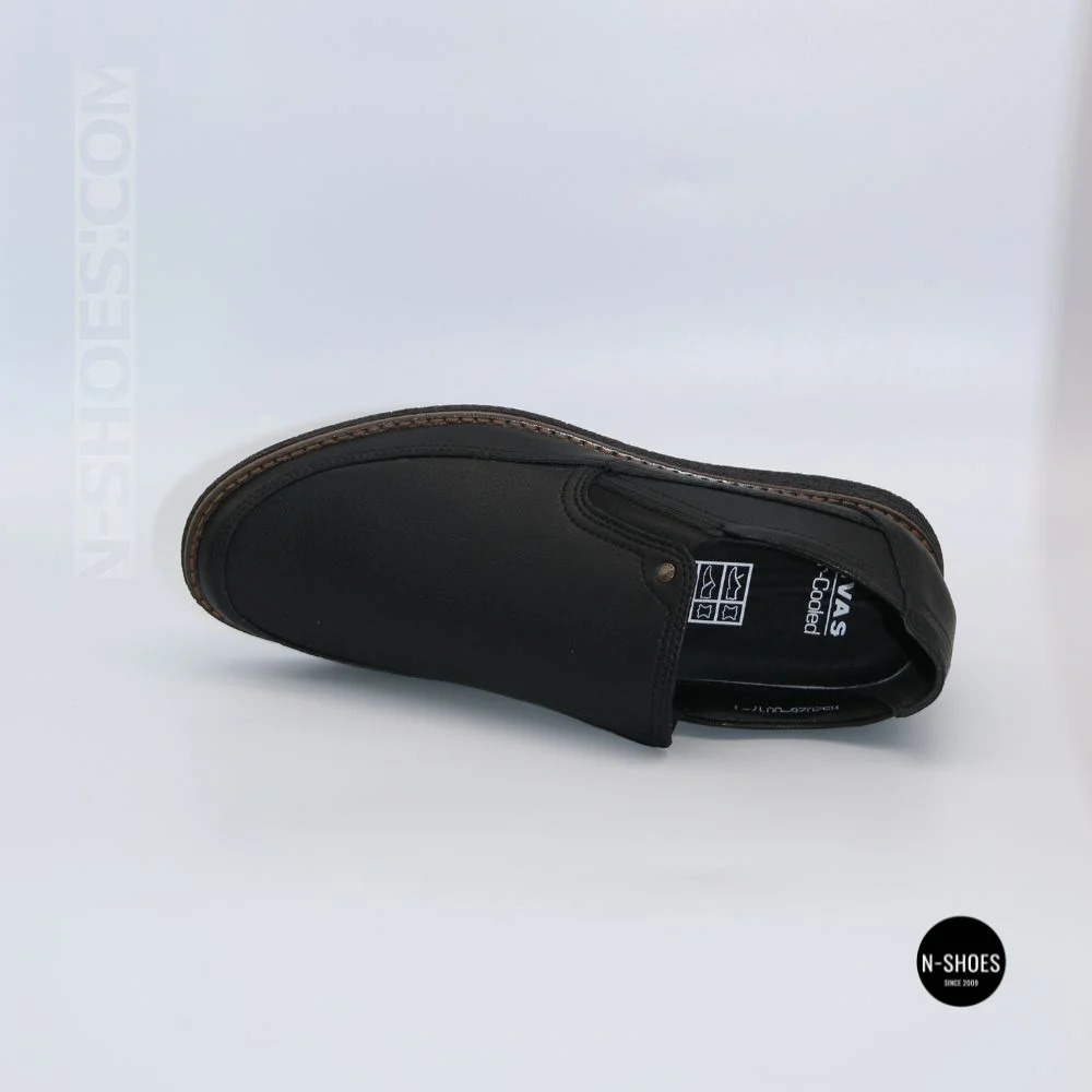 Комфортні чоловічі сліпони NS 017 black 6406 на кожен день