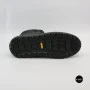Мужские зимние кожаные кроссовки-ботинки NS 2529 6410 черные