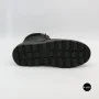 Зимние кожаные ботинки NS n3 black 6411 на натуральной шерсти