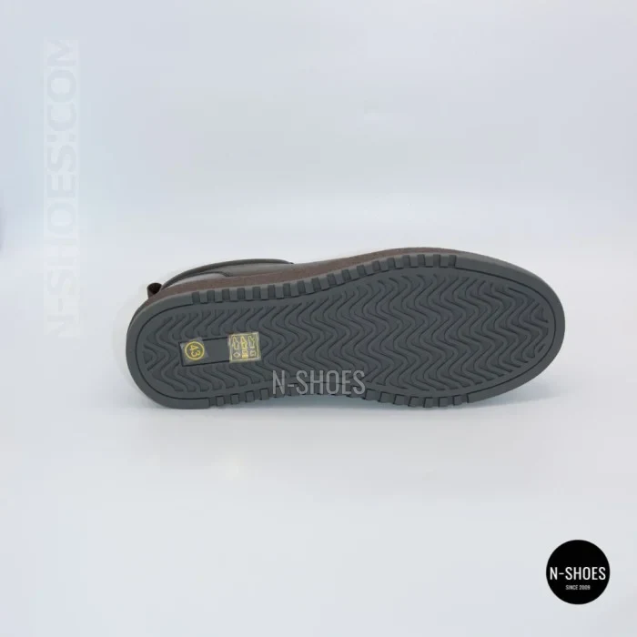 Чоловічі зимові шкіряні кросівки N-SHOES Fabio 216351 FM-1-5916-2 BROWN 6449