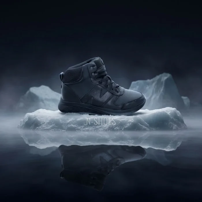 Черевики-кросівки N-SHOES Minardi 39 6465 black: тепло та вуличний стиль
