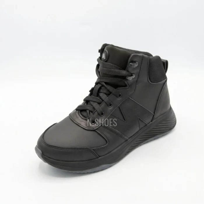 Черевики-кросівки N-SHOES Minardi 39 6465 black: тепло та вуличний стиль