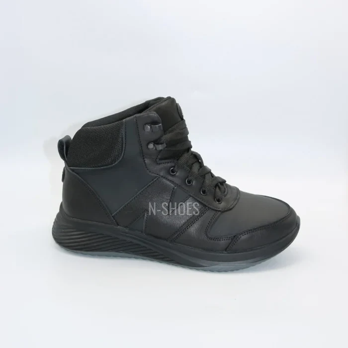Черевики-кросівки N-SHOES Minardi 39 6465 black: тепло та вуличний стиль