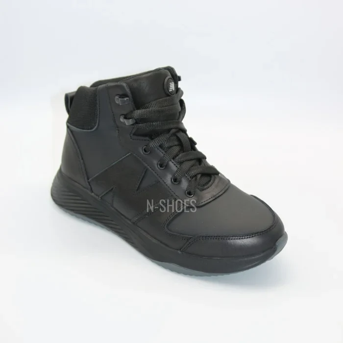 Черевики-кросівки N-SHOES Minardi 39 6465 black: тепло та вуличний стиль