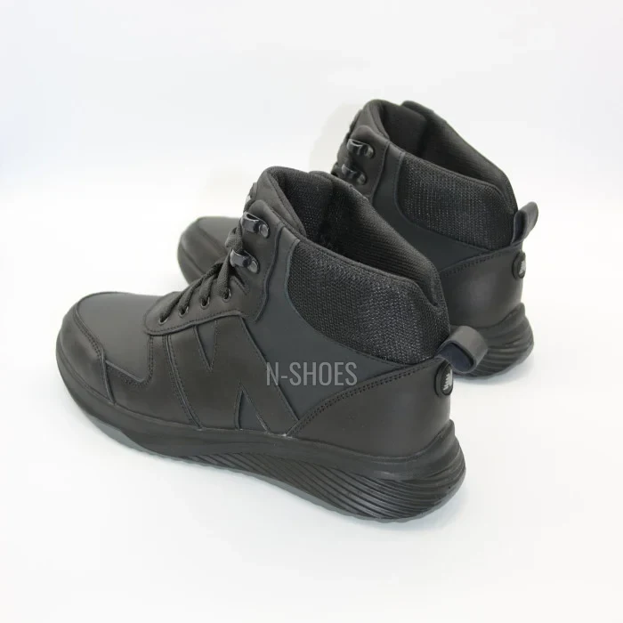 Черевики-кросівки N-SHOES Minardi 39 6465 black: тепло та вуличний стиль