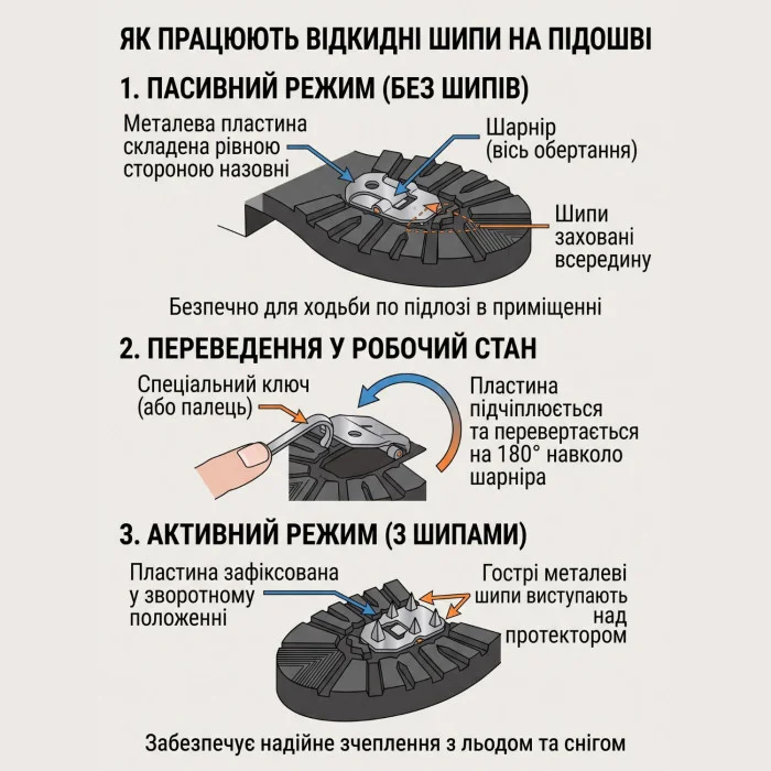 Чоловічі черевики N-SHOES Karat 18-790 6482 Антиожеледь для впевненого кроку