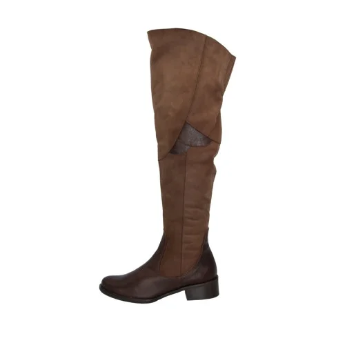 Women's red winter boots Kordel Poland model 2093