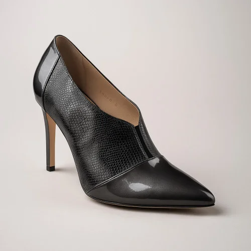 Жіночі сірі ботильйони Solo Femme Польща 112 2716