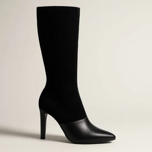 Жіночі чорні чоботи Victim Польща b2820v 3210