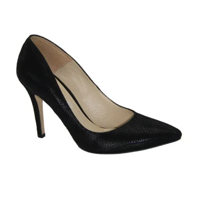 Women's black shoes Stillo Poland 257519 3218