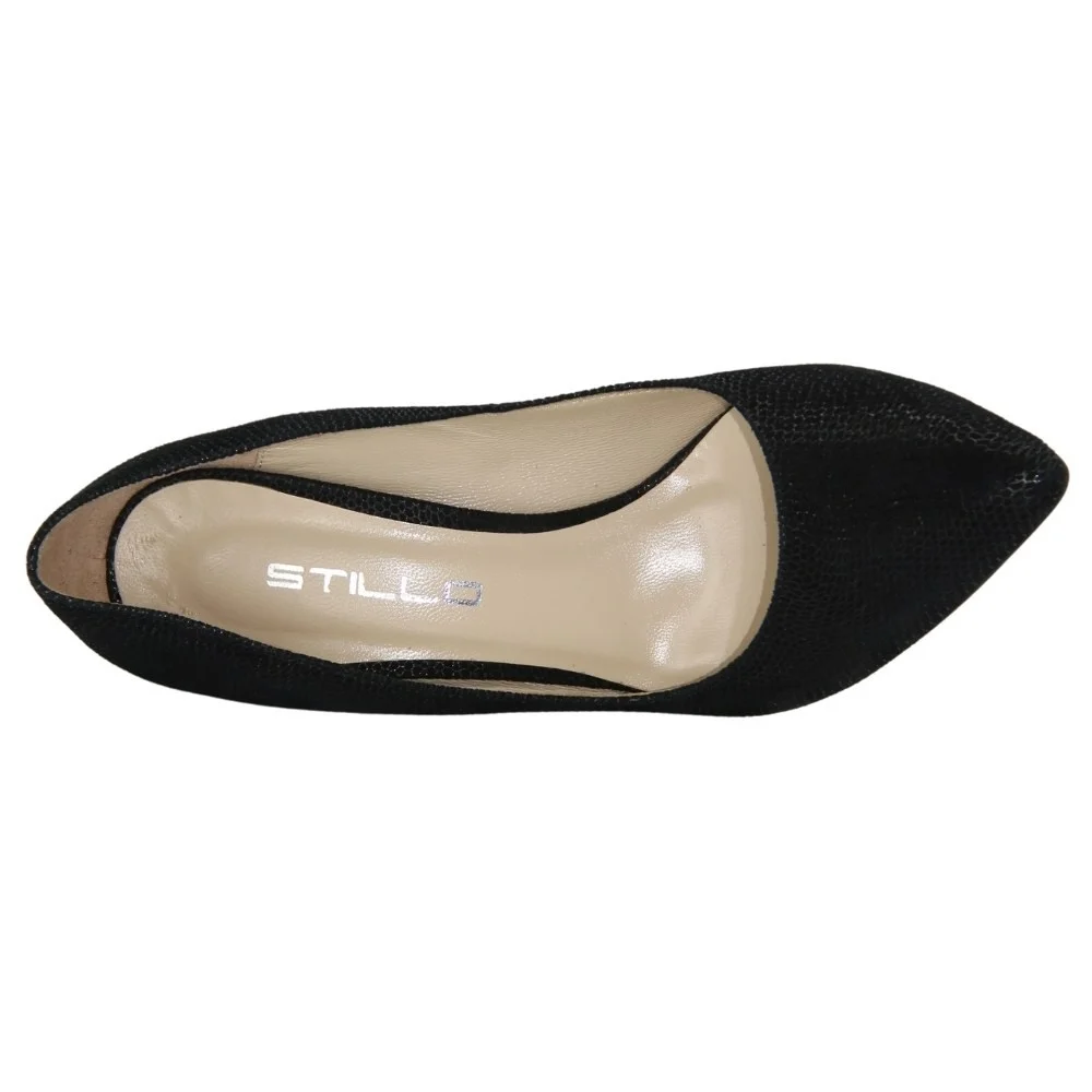 Women's black shoes Stillo (Poland) model 3218
