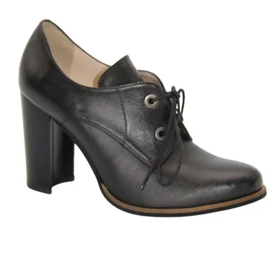 Chunks shoes with female black Kaniowski Poland k-2863/01 3408