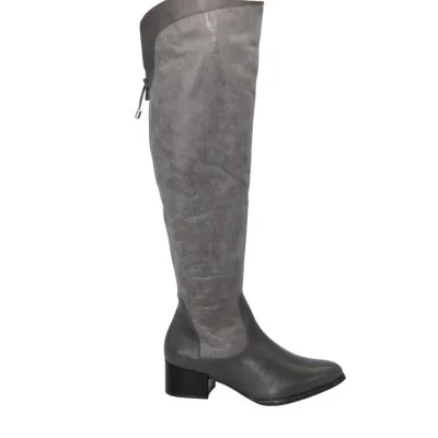 Women's gray boots Kordel Poland 1382-pop-160 3423