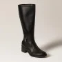 Купити жіночі чорні зимові чоботи Badura 9228-69 з натуральної шкіри
