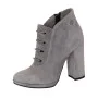Women's gray boots NESSI (Poland) model 3448