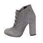 Women's gray boots NESSI (Poland) model 3448