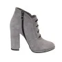 Women's gray boots NESSI (Poland) model 3448