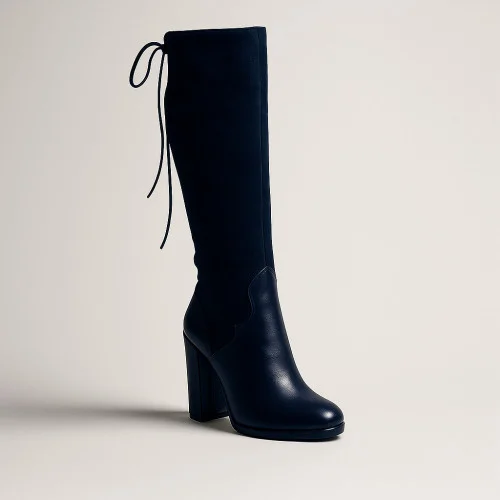 Women's black boots Victoria Gotti Poland 1081-20 3471