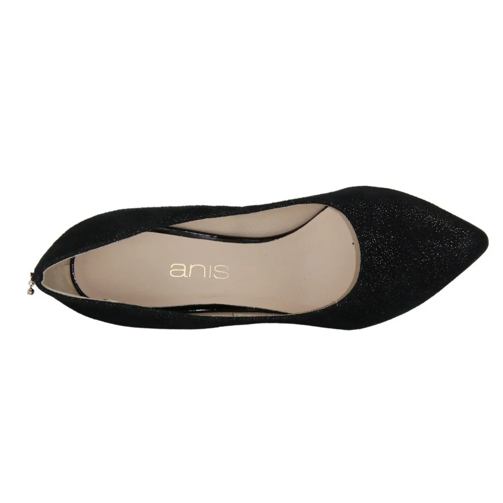 Women's black shoes Anis (Poland) model 3503