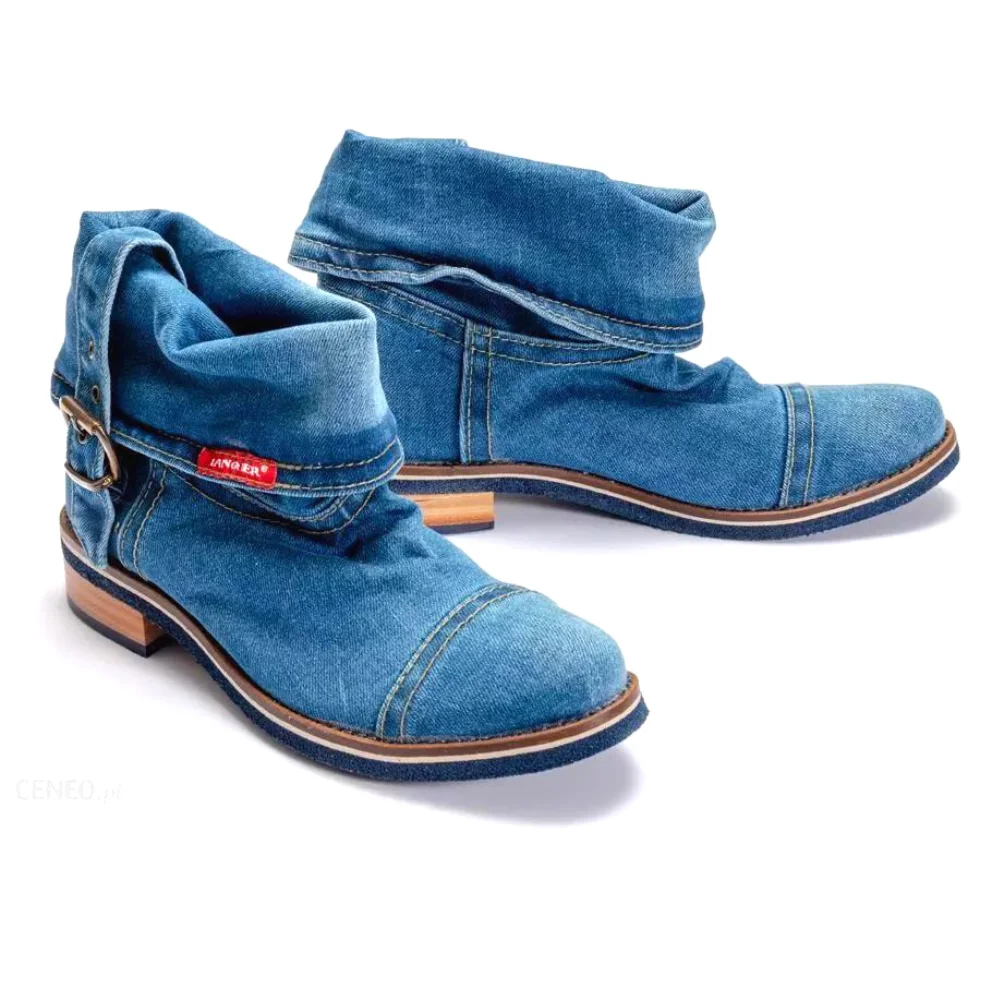 Жіночі джинсові черевики LANQIER 40C201