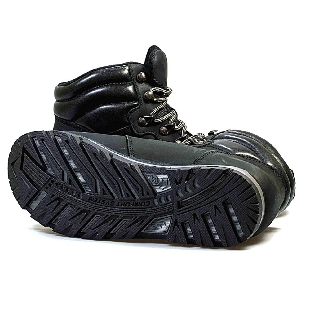 Женские черные ботинки Lesta (Польша) модель 3809