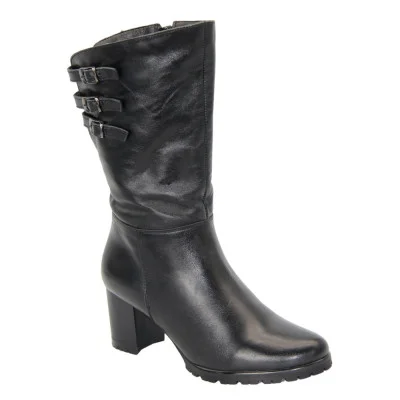 Women's black ankle boots Covalli sp-166-1b 3938