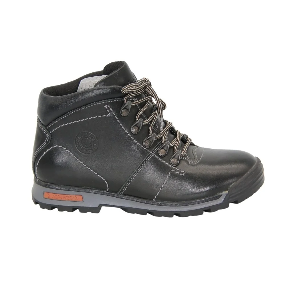 Женские черные ботинки Lesta (Польша) модель 3943