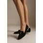 Women's black ballet flats Steizer (Poland) model 4001