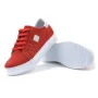 Sneakers women's red Nagaba (Poland) model 4038