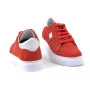 Sneakers women's red Nagaba (Poland) model 4038