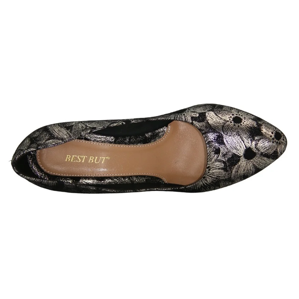 Women's gray pumps Best But (Poland) model 4061