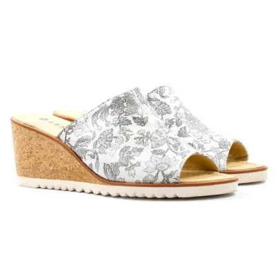 Slippers female blue Lesta Poland 221-1255-1-37f9 4133