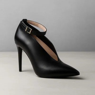 Women's black ankle boots Sala Poland 161-3997-1-1036 4202