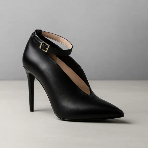 Women's black ankle boots Sala Poland 161-3997-1-1036 4202