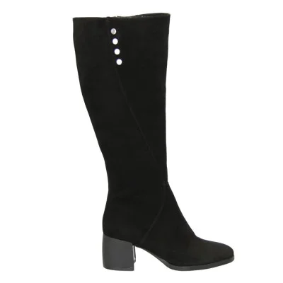 Women's black boots Visconi Poland 1724040-707 4283