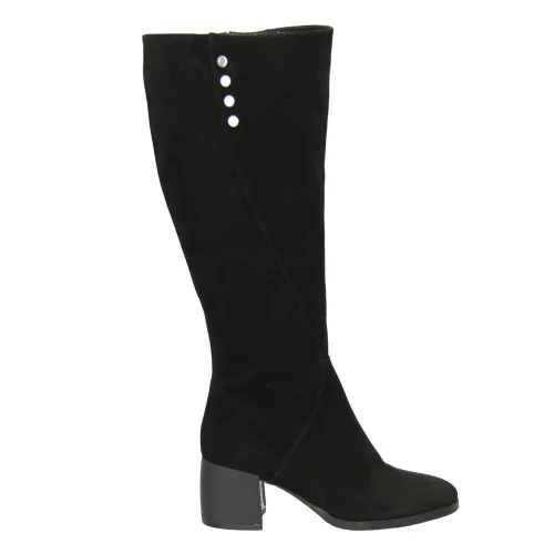 Women's black boots Visconi Poland 1724040-707 4283