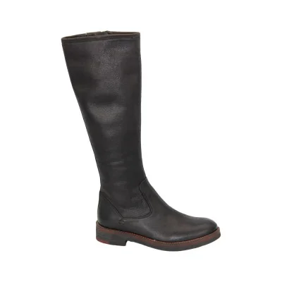 Women's black boots Kaniowski Poland k5010-378-czarny 4290