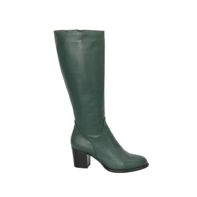 Women's green boots Visconi Poland 157879-790 4297