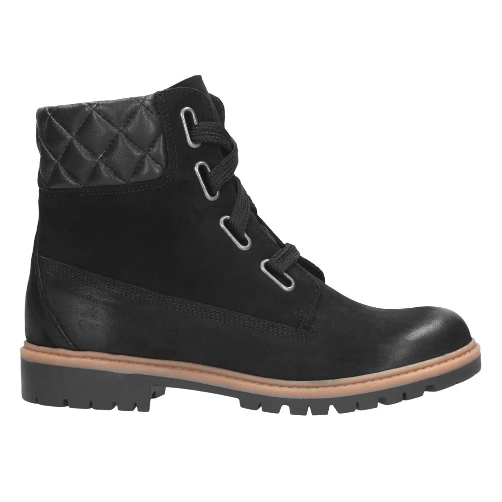 Women's black boots demi-season Wojas (Poland) model 4303