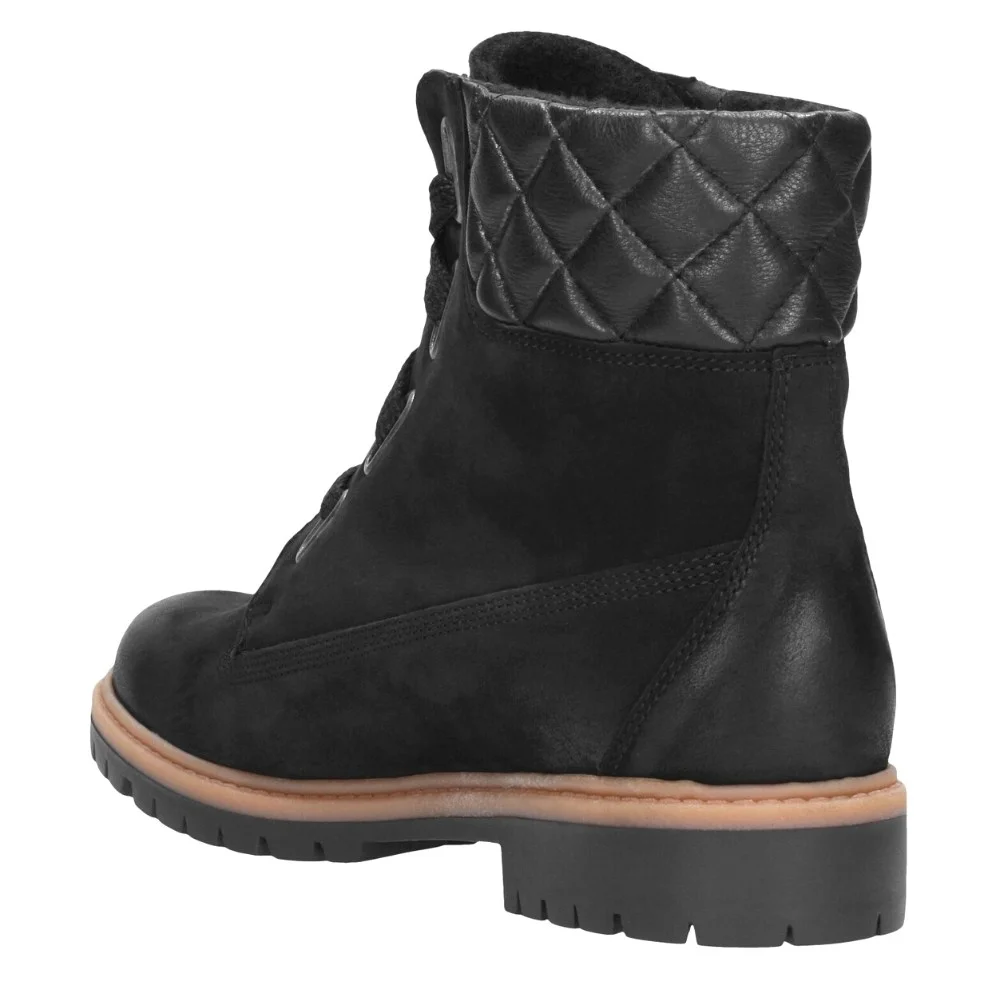 Women's black boots demi-season Wojas (Poland) model 4303