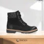 Women's black boots demi-season Wojas (Poland) model 4303