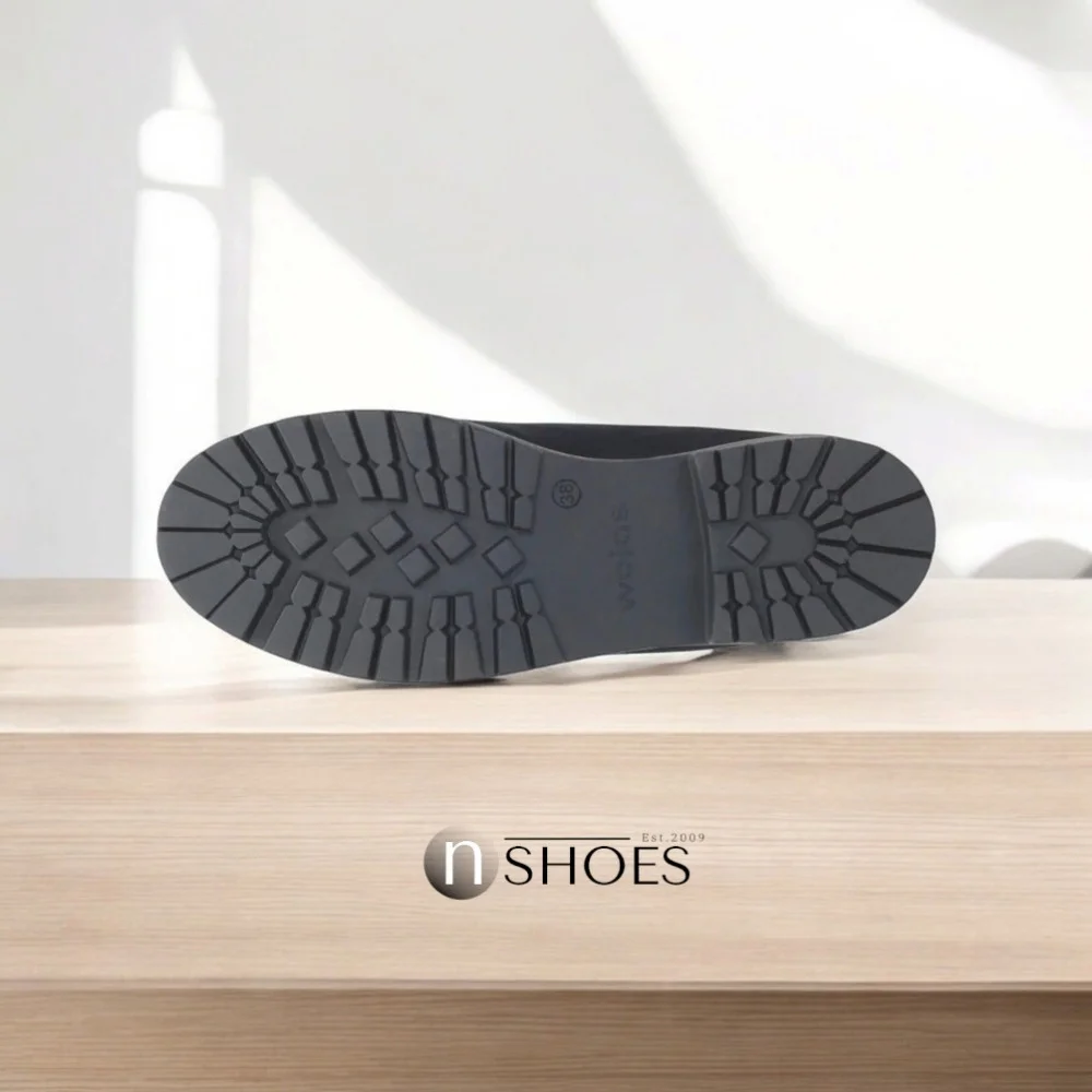 Women's black boots demi-season Wojas (Poland) model 4303