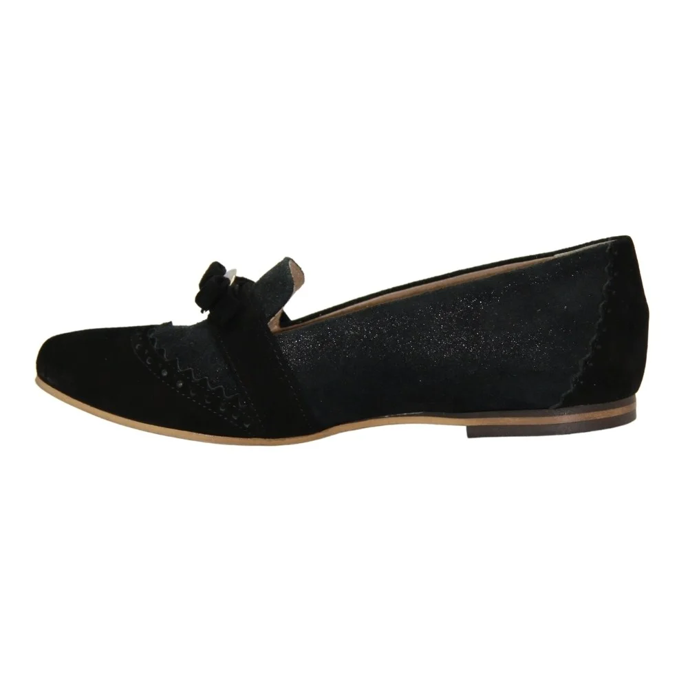 Women's black ballet flats Steizer (Poland) model 4001