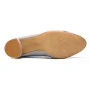 Women's beige mid-heeled shoes Ann Mex (Poland) model 4469