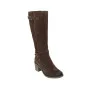 Women's brown winter boots SIMEN (Poland) model 4488