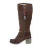 Women's brown winter boots SIMEN (Poland) model 4488