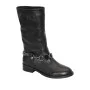 Жіночі чорні чоботи демісезонні Rizzano (Туреччина) модель 4497